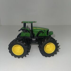 John Deer Tractor Ertl 5” Toy Tractor Rubber Wheels Green Monster Truck